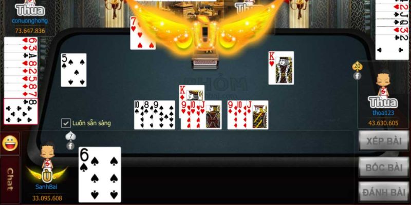 Cách tham gia game phỏm khá đơn giản